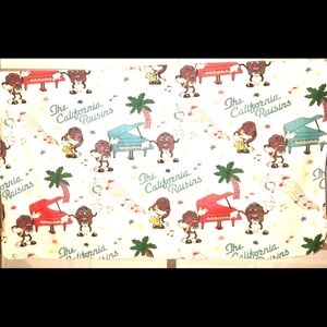 Vintage California Raisin throw/blanket